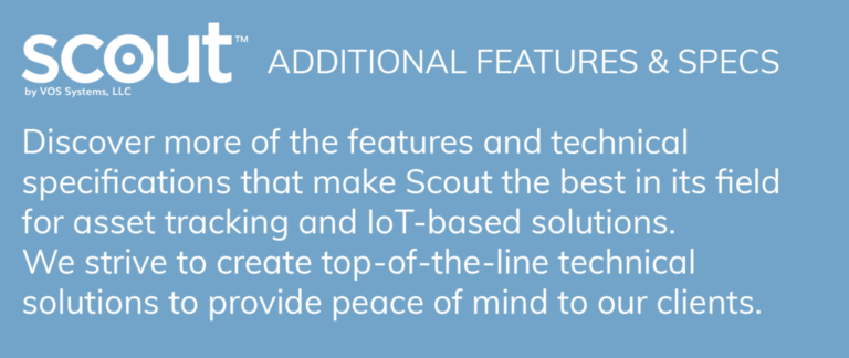 SCOUT Asset Tracking
